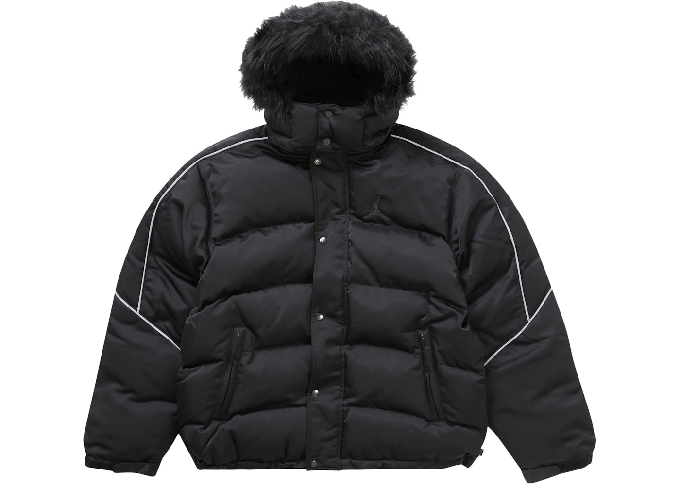 Supreme Jordan Puffer Jacket Black