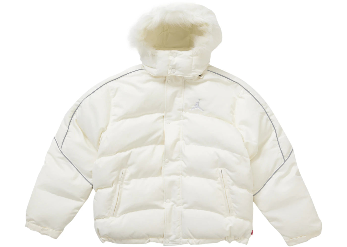 Supreme Jordan Puffer Jacket White