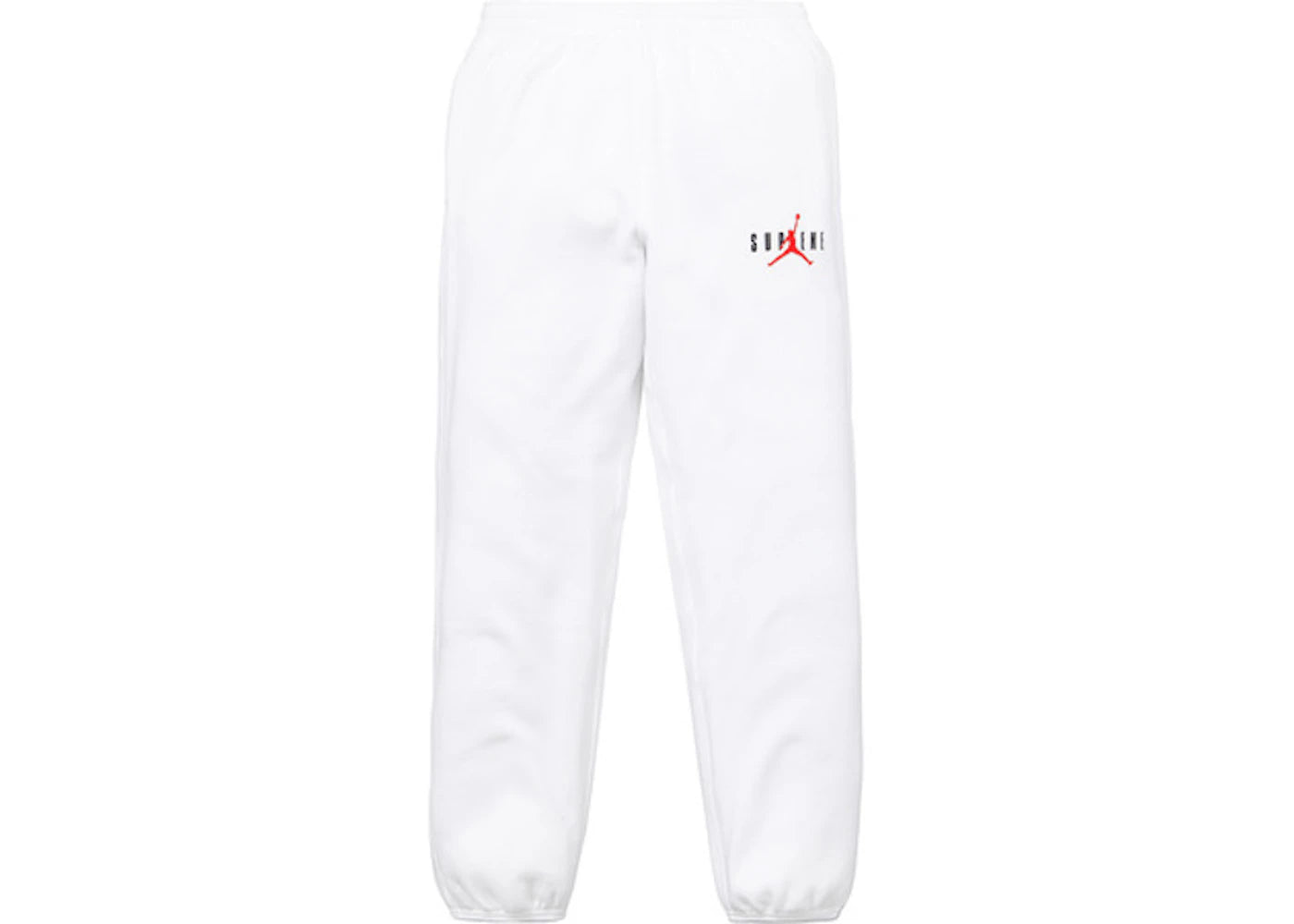 Supreme Jordan Sweatpant White