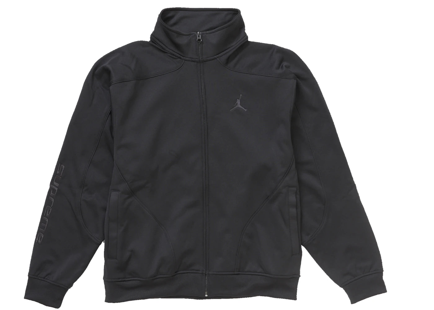 Supreme Jordan Tricot Track Jacket Black