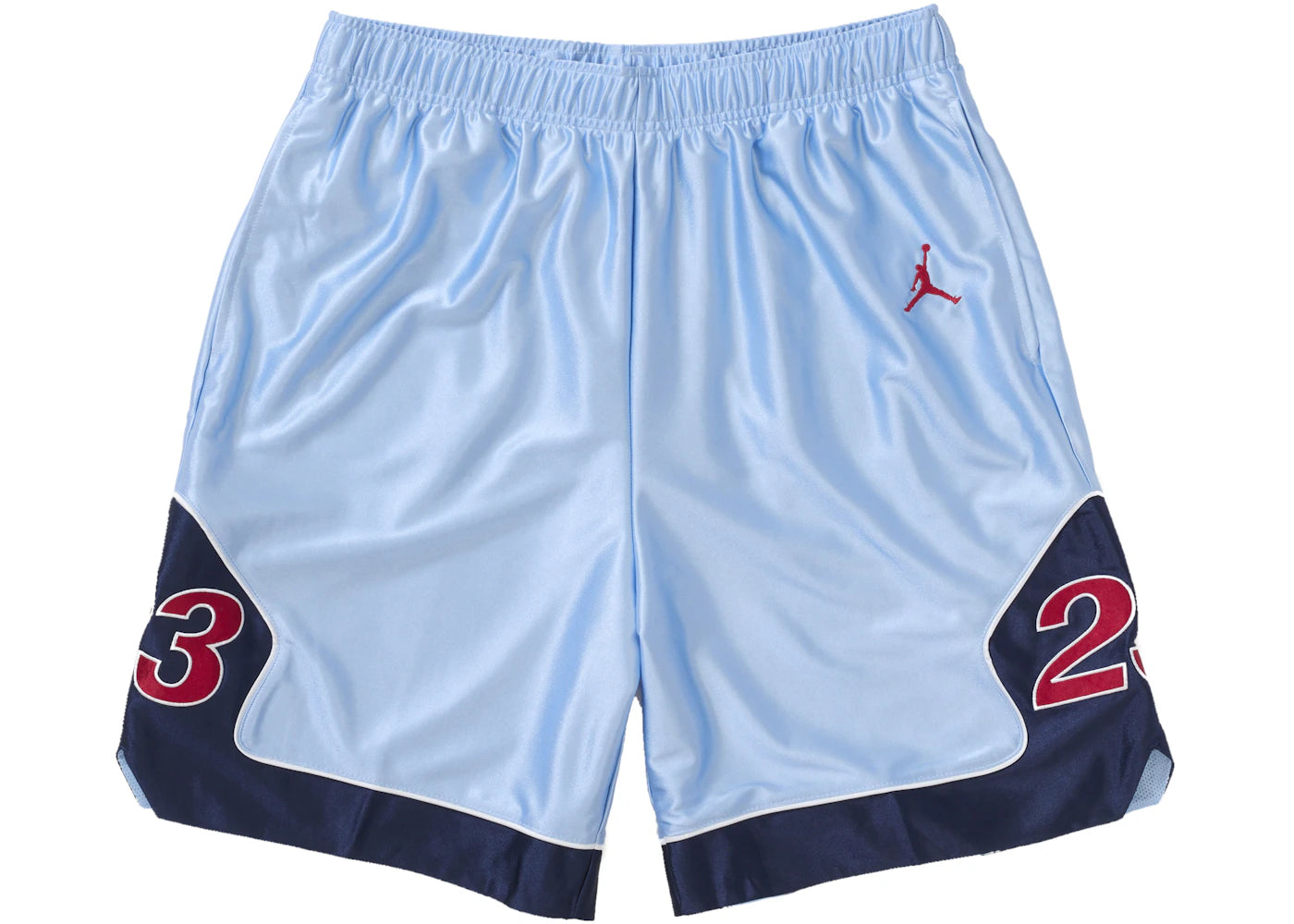 Supreme Jordan Warm Up Short Light Blue