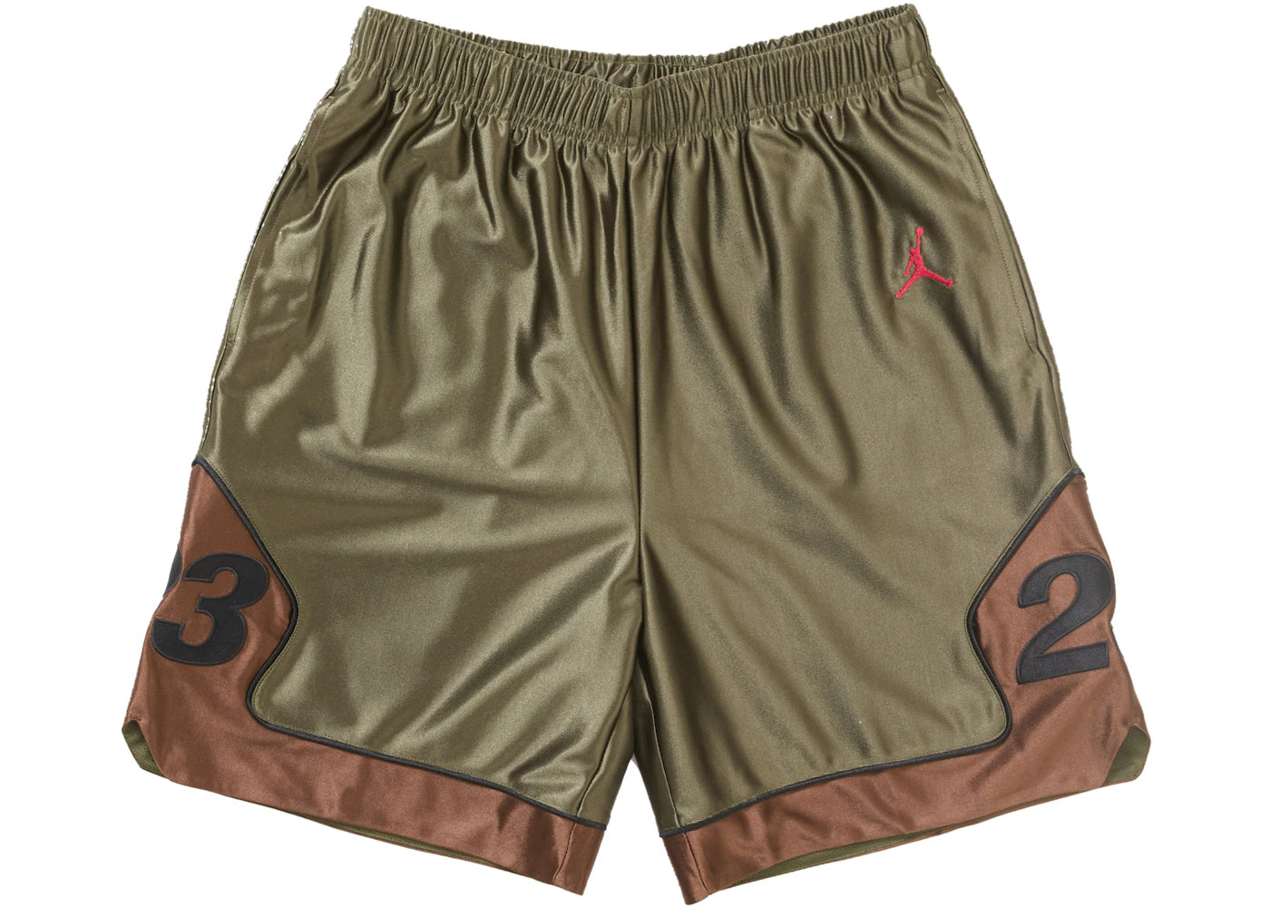 Supreme Jordan Warm Up Short Olive