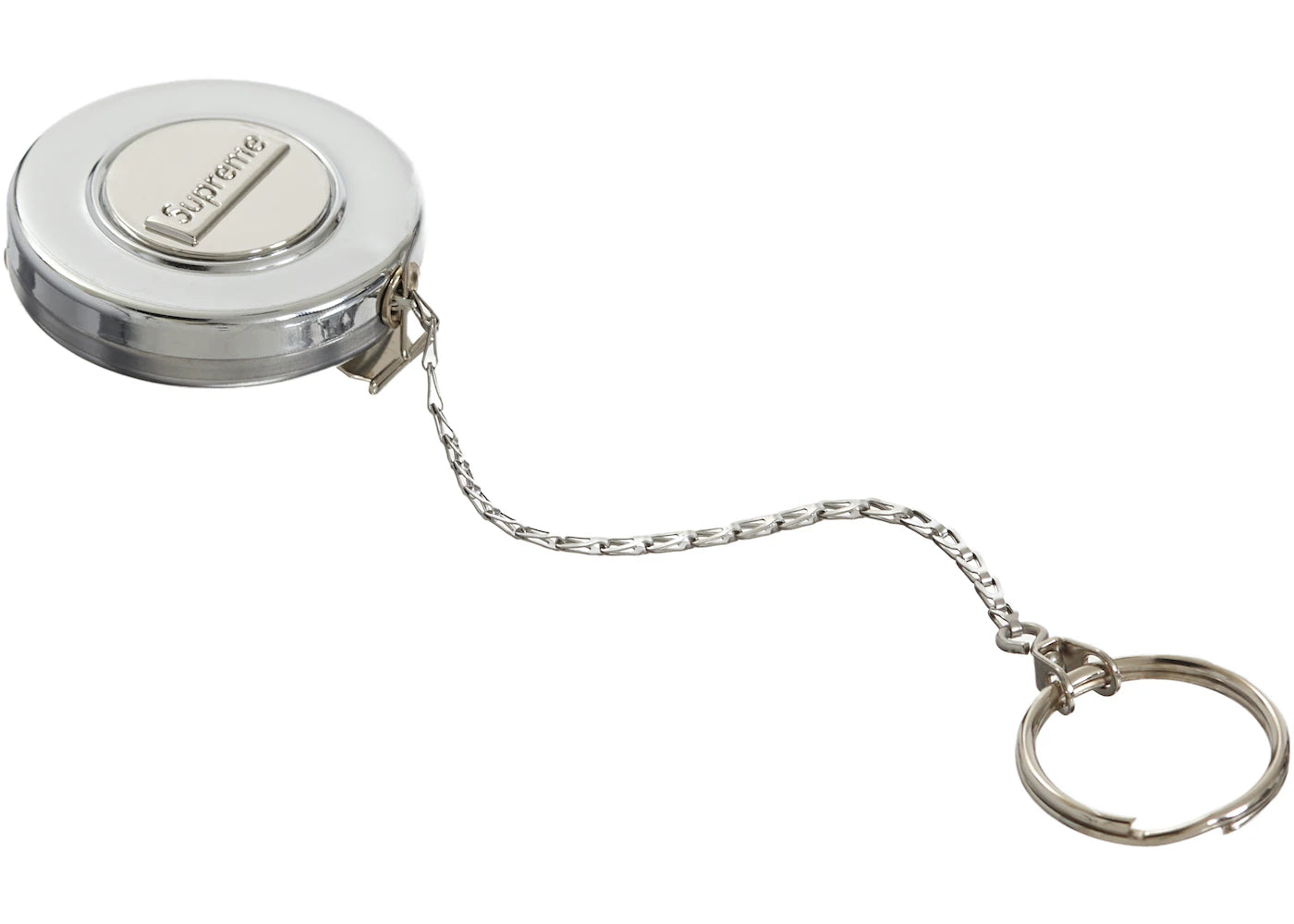 Supreme KEY-BAK Original Retractable Keychain Silver