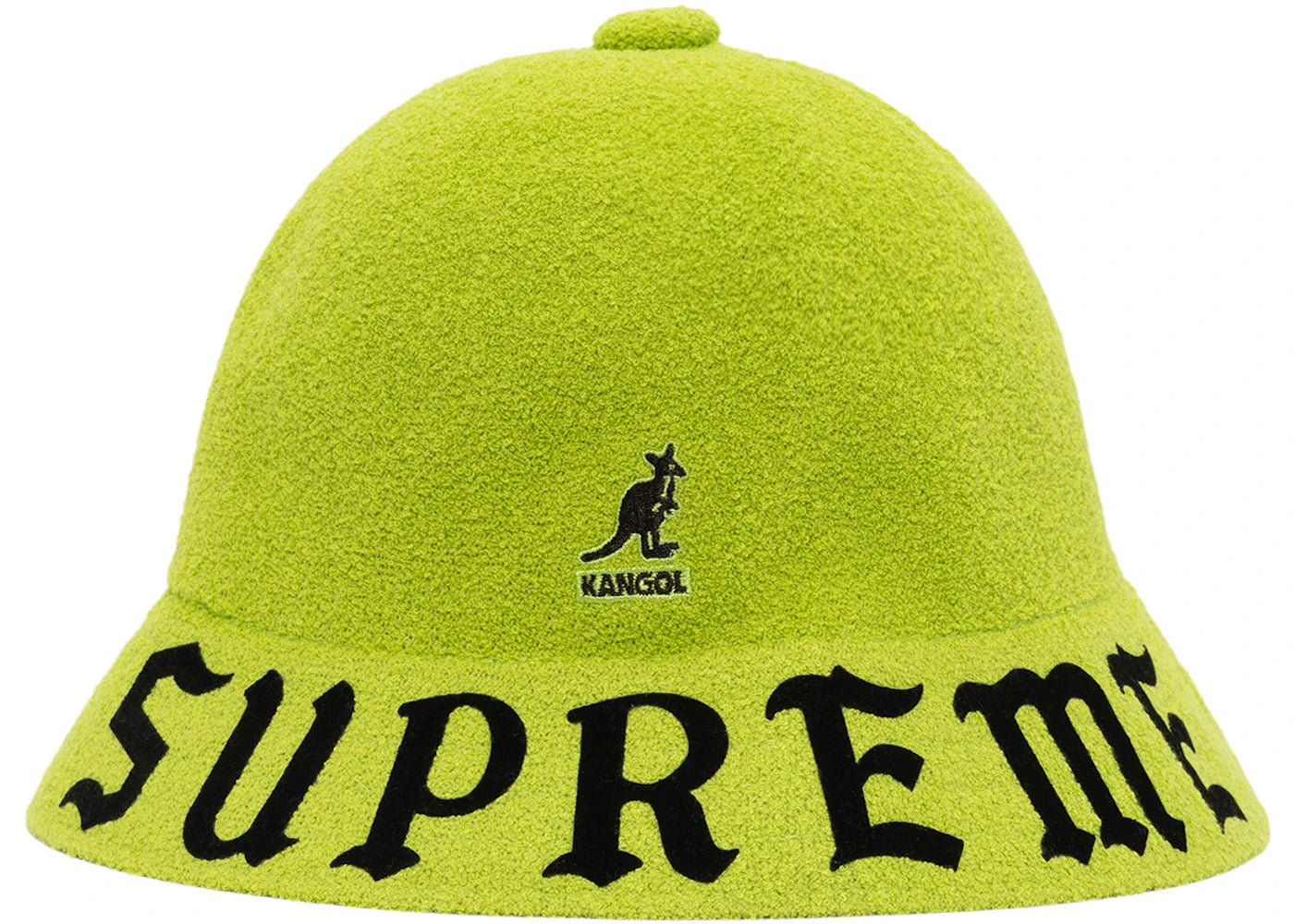 Supreme Kangol Bermuda Casual Hat Bright Green