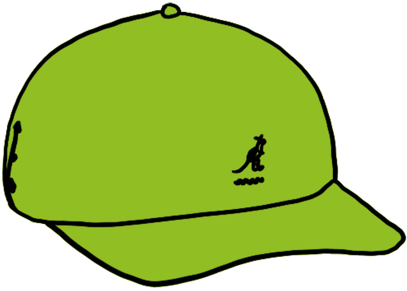 Supreme Kangol Bermuda Spacecap Bright Green