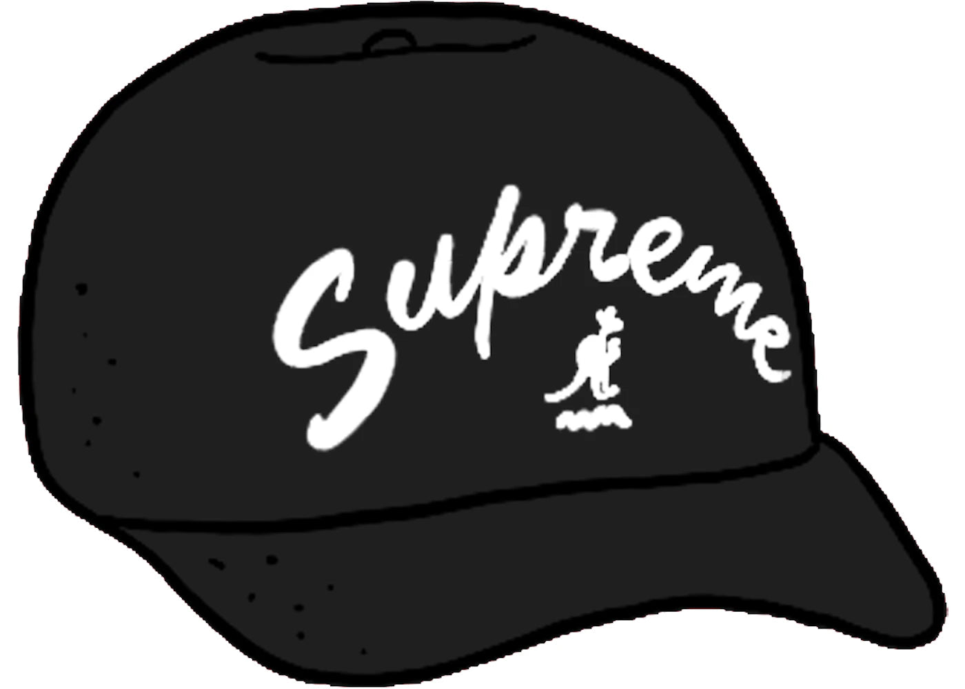 Supreme Supreme Kangol Bermuda Spacecap (SS21) Black