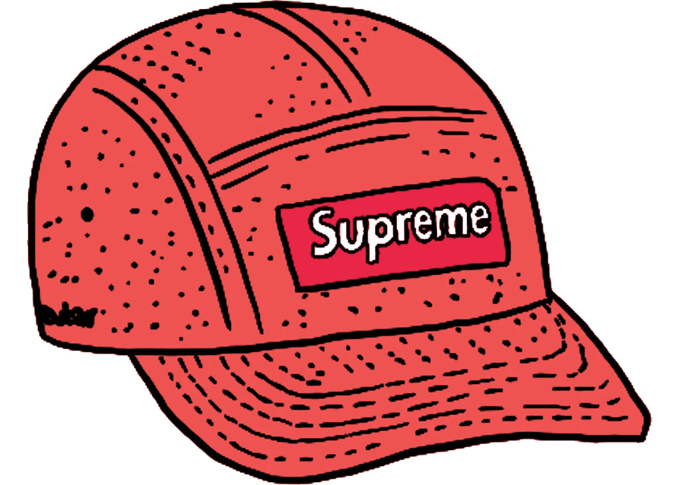 Supreme Kevlar Camp Cap Red