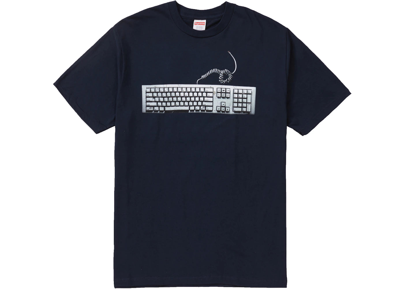 Supreme Keyboard Tee Navy