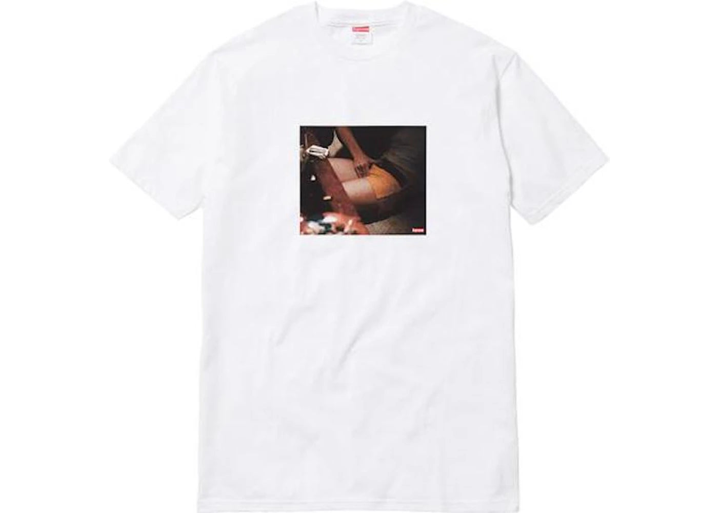 Supreme Kids Hand Tee White