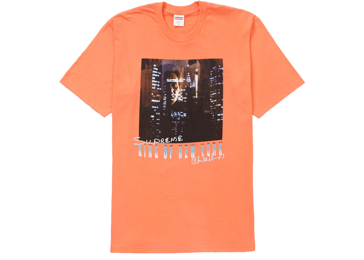 Supreme King of New York Tee Neon Orange