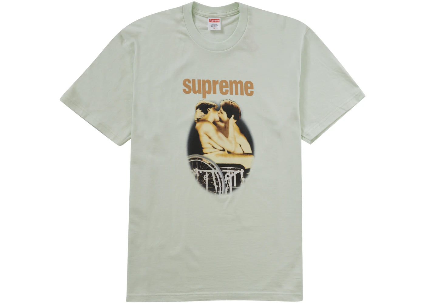 Supreme Kiss Tee (SS23) Pale Green