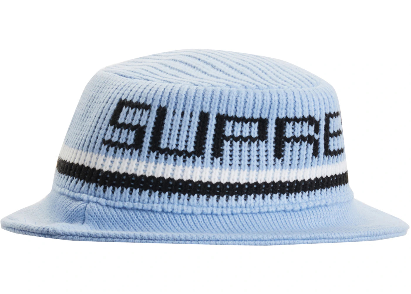 Supreme Knit Logo Crusher Light Blue
