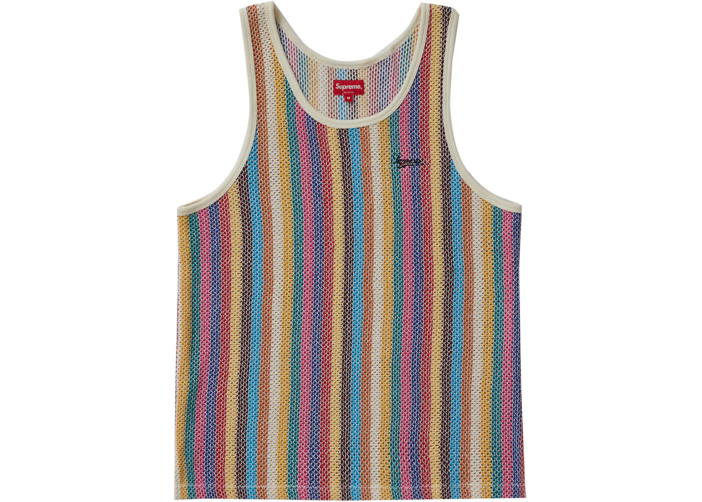 Supreme Knit Stripe Tank Top Multicolor