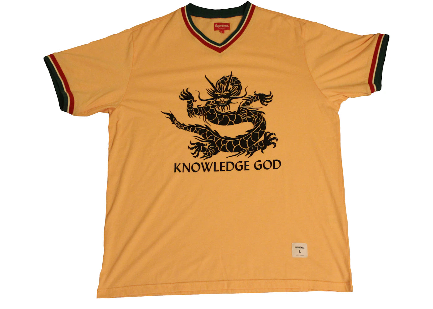 Supreme Knowledge God Practice Jersey Peach