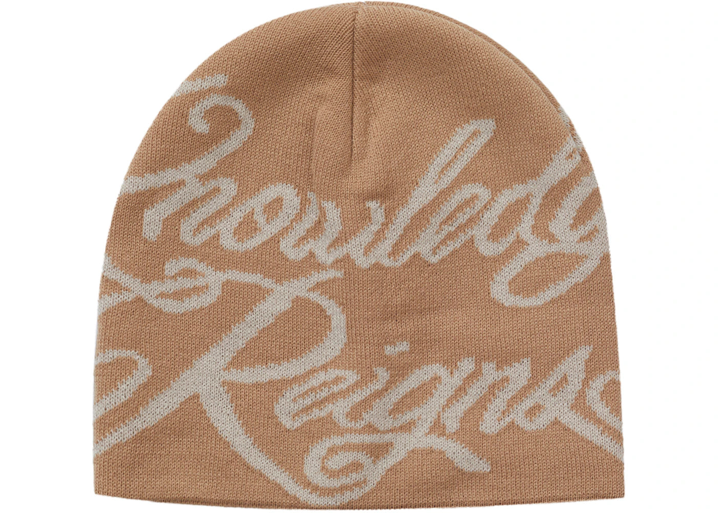 Supreme Knowledge Reigns Beanie Tan