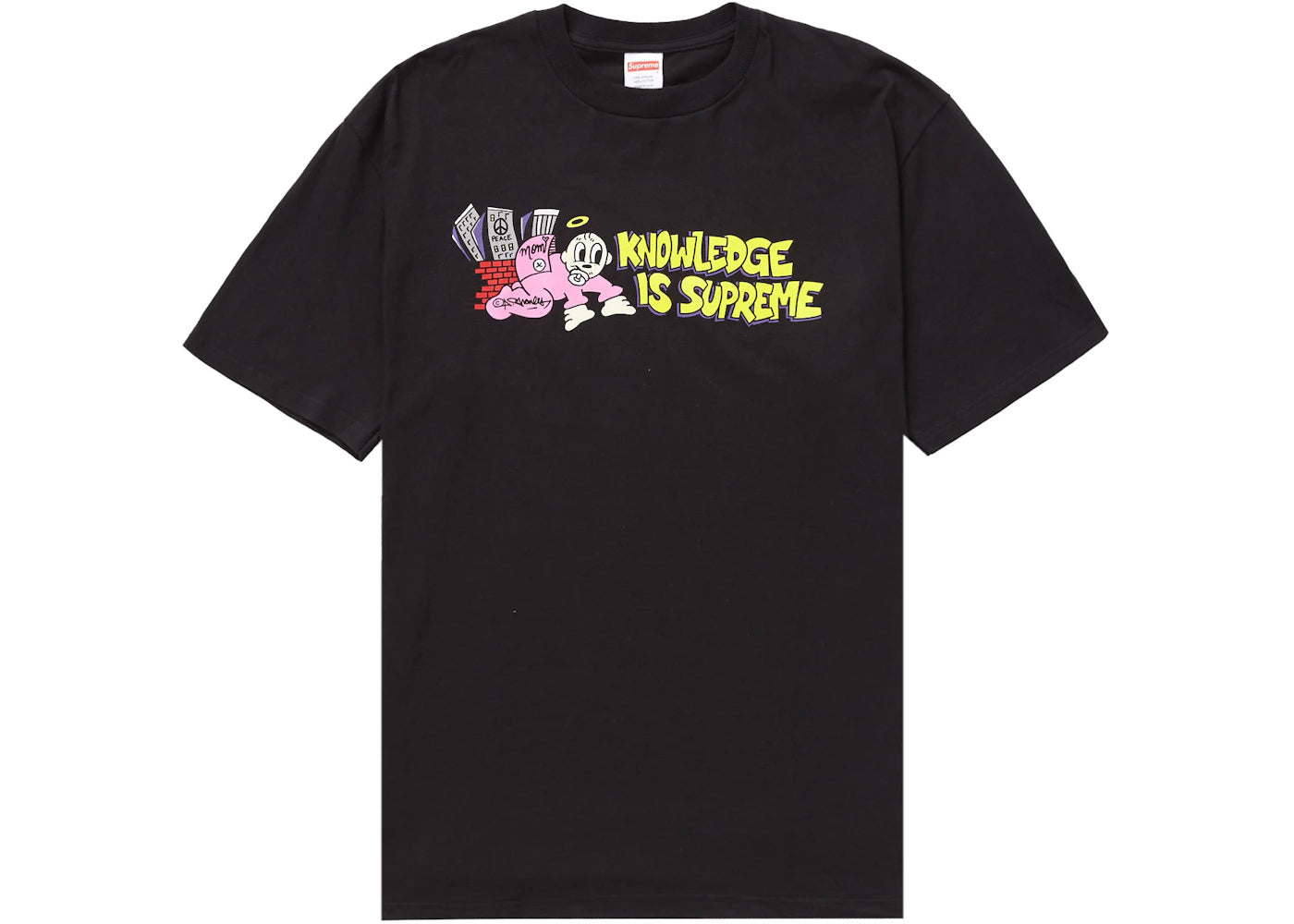 Supreme Knowledge Tee Black