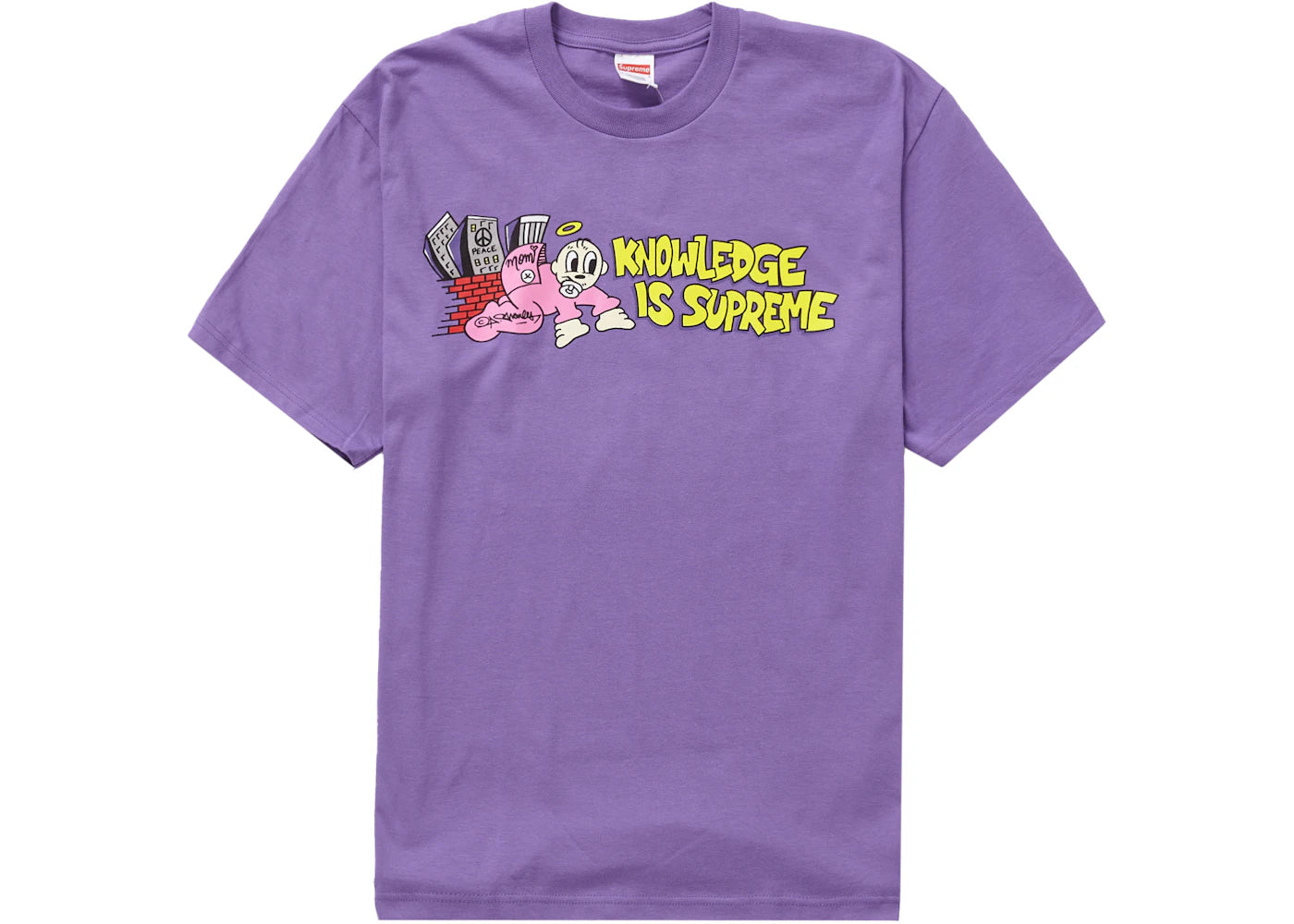 Supreme Knowledge Tee Purple