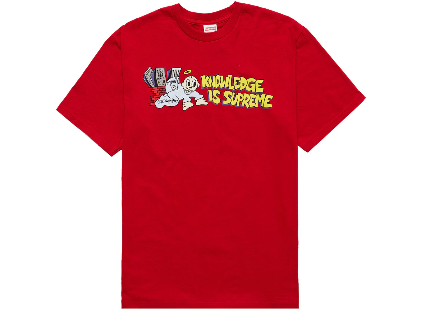 Supreme Knowledge Tee Red