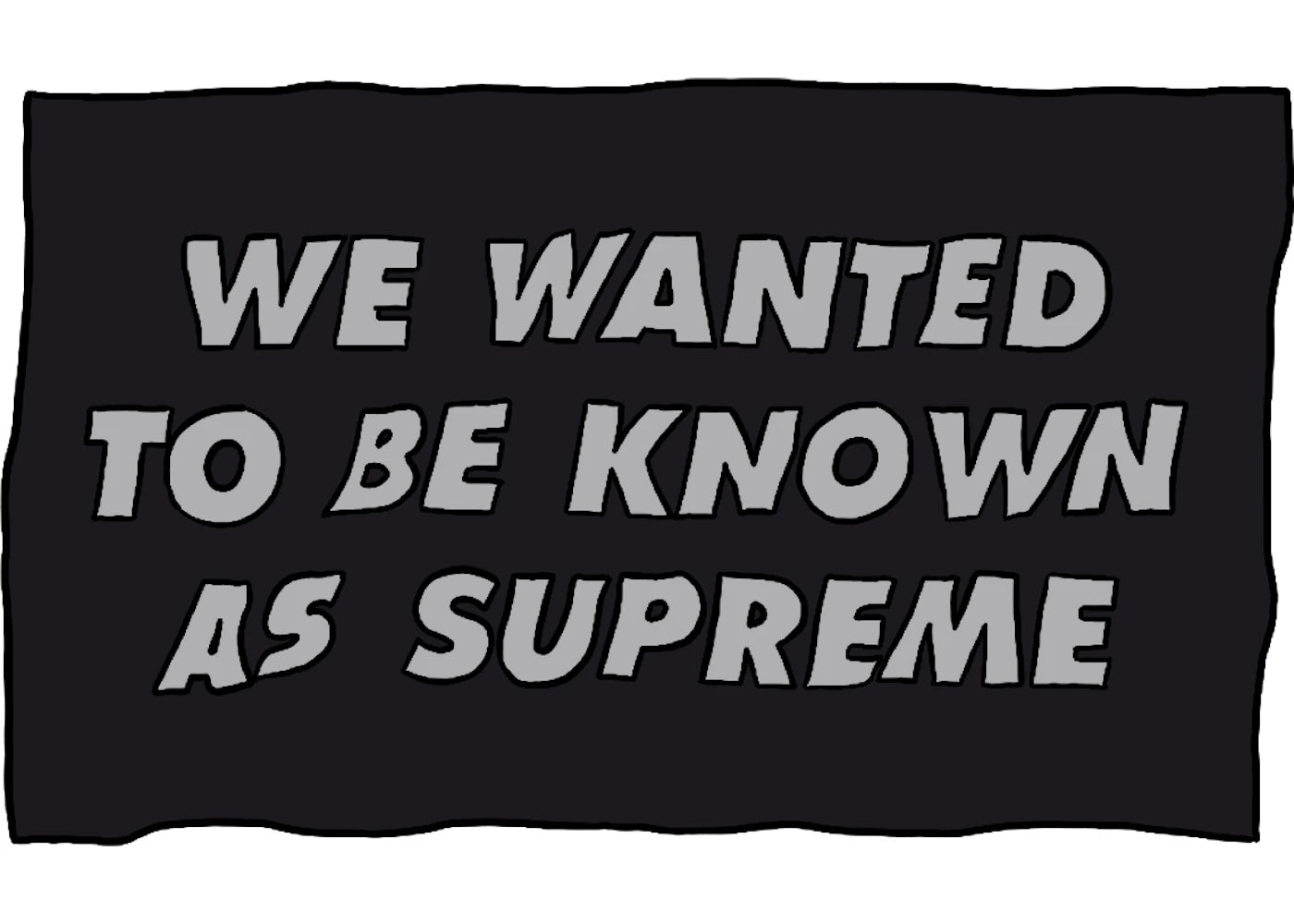 Supreme Known As Towel Black