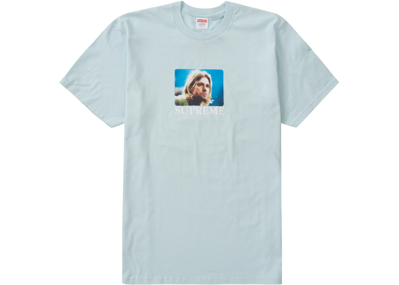 Supreme Kurt Cobain Tee Pale Blue