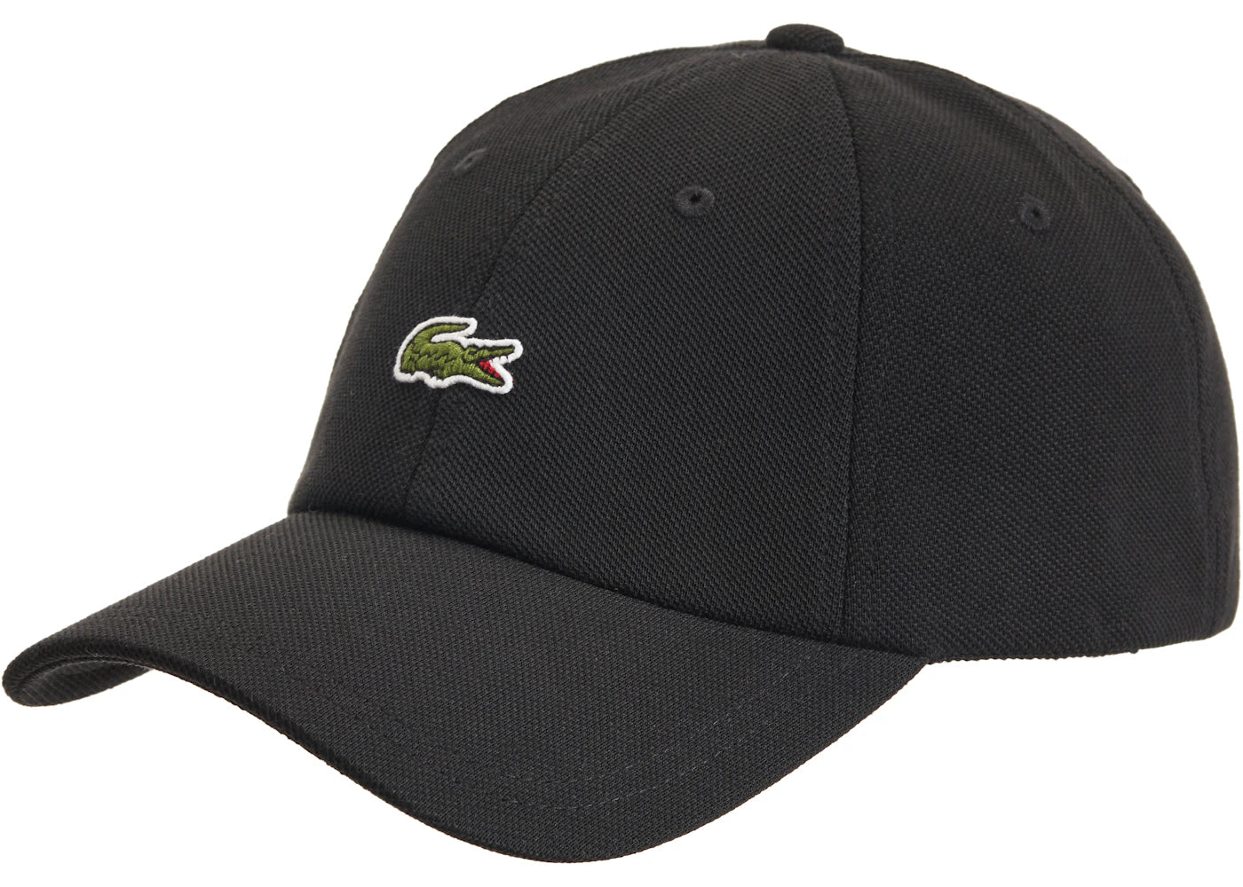Supreme LACOSTE Pique 6-Panel Black