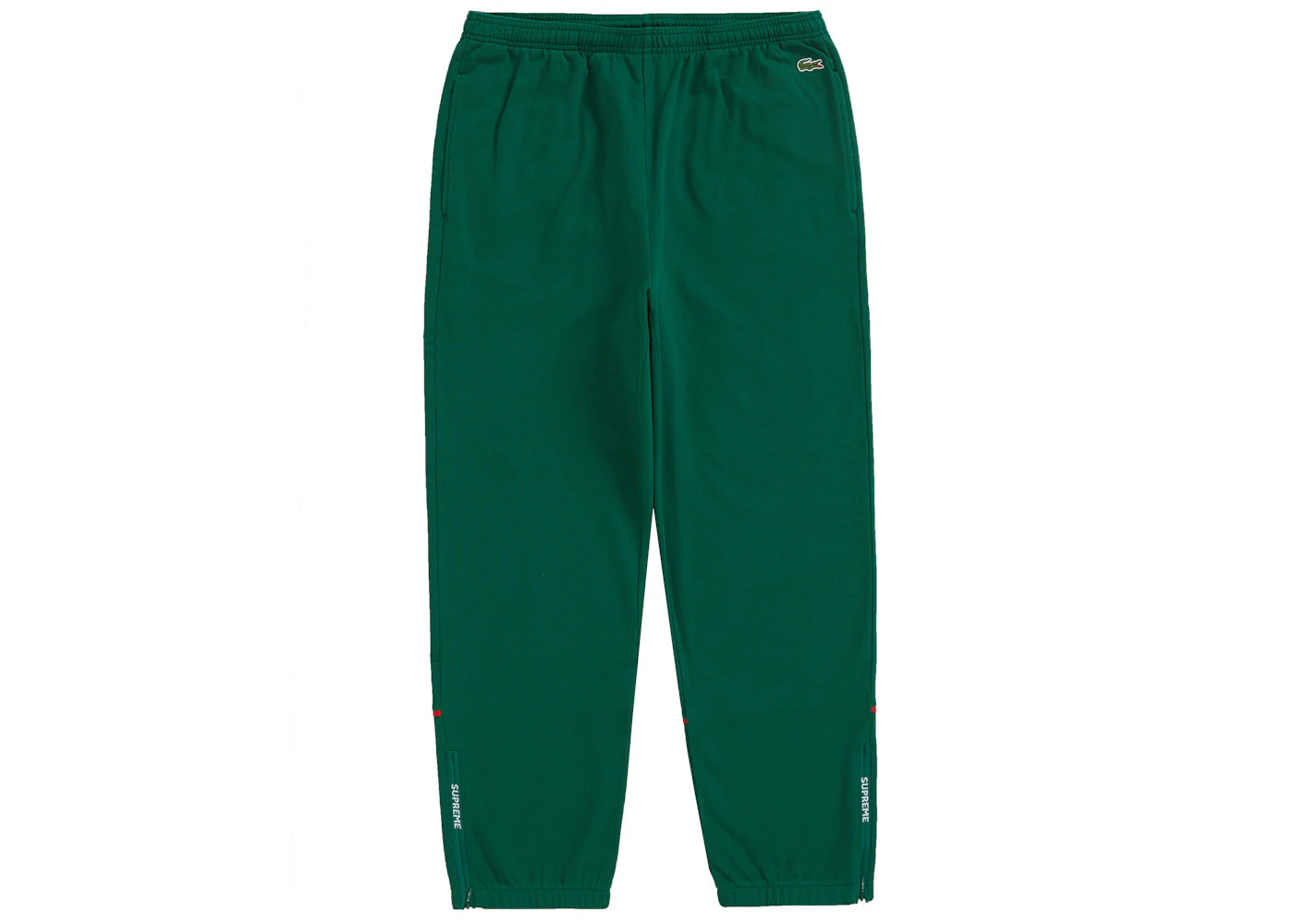 Supreme LACOSTE Pique Pant Green