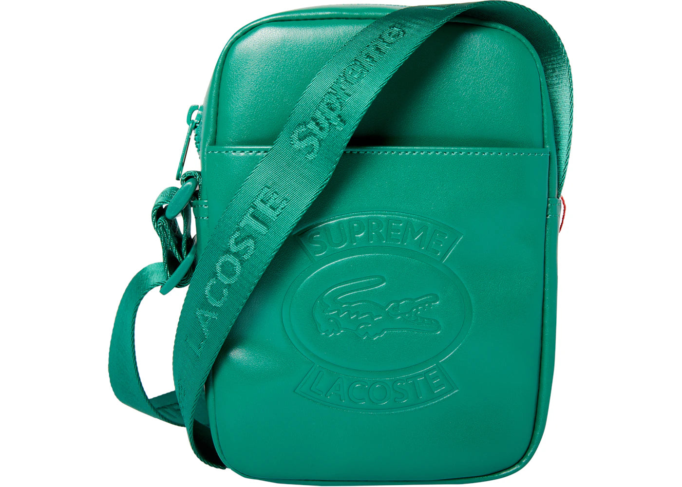 Supreme LACOSTE Shoulder Bag Green