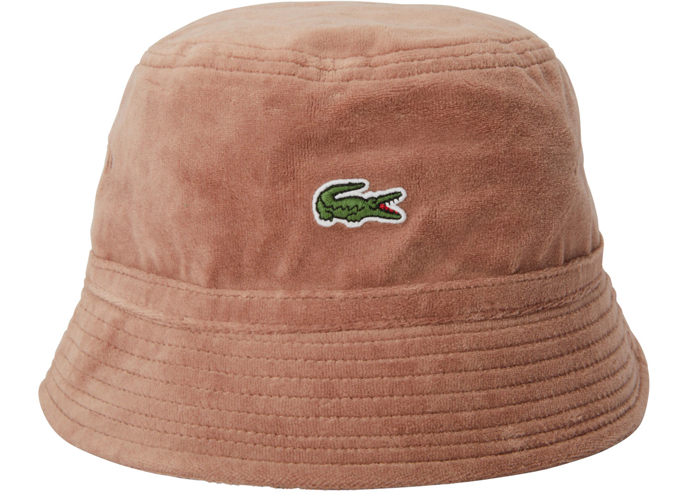 Supreme LACOSTE Velour Crusher Light Maroon