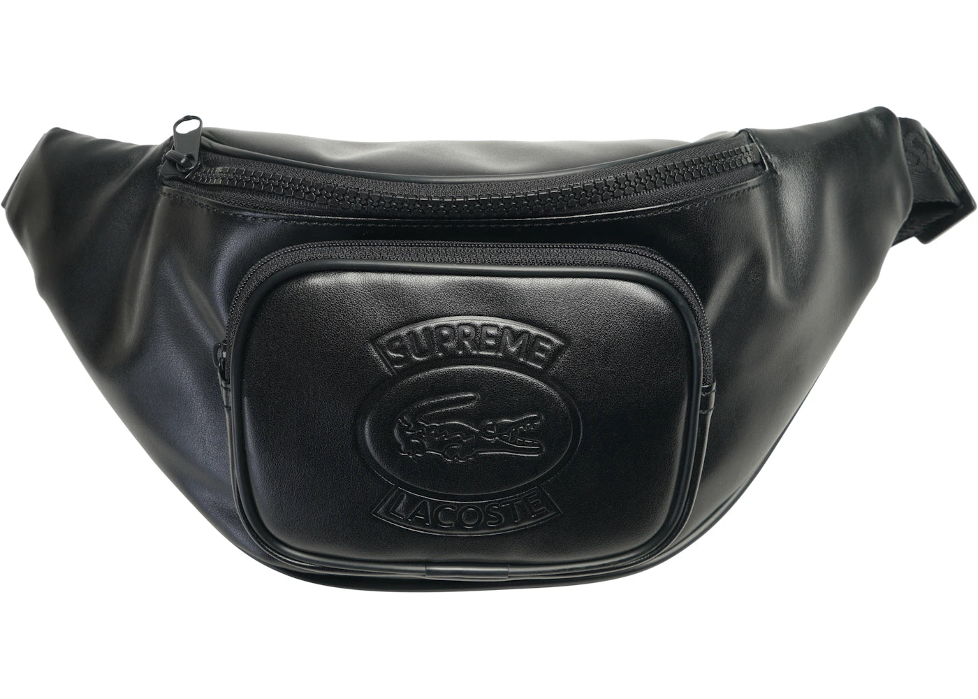 Supreme LACOSTE Waist Bag Black