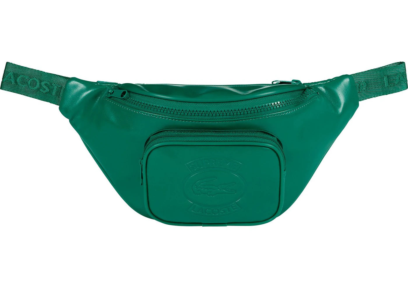 Supreme LACOSTE Waist Bag Green