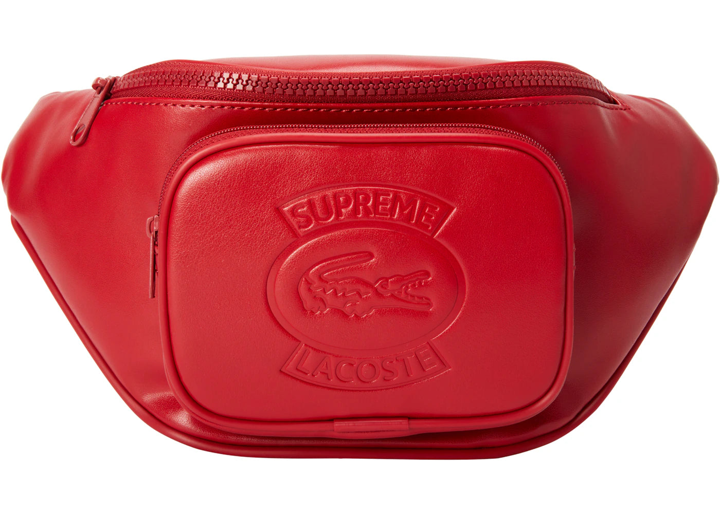 Supreme LACOSTE Waist Bag Red