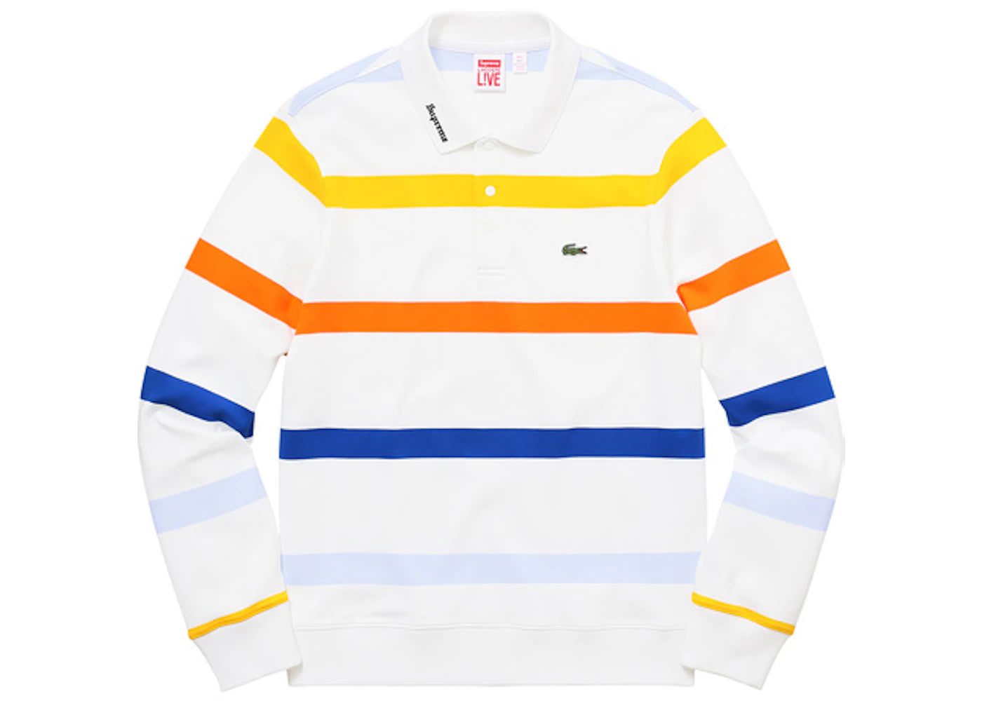 Supreme Lacoste LS Jersey Polo Multi