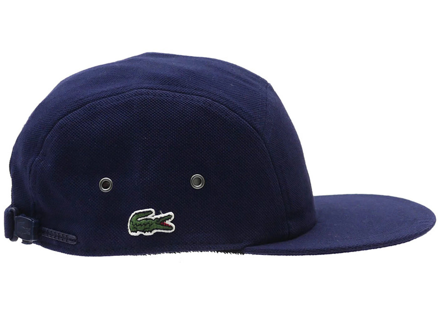 Supreme Lacoste Pique Knit Camp Cap Navy