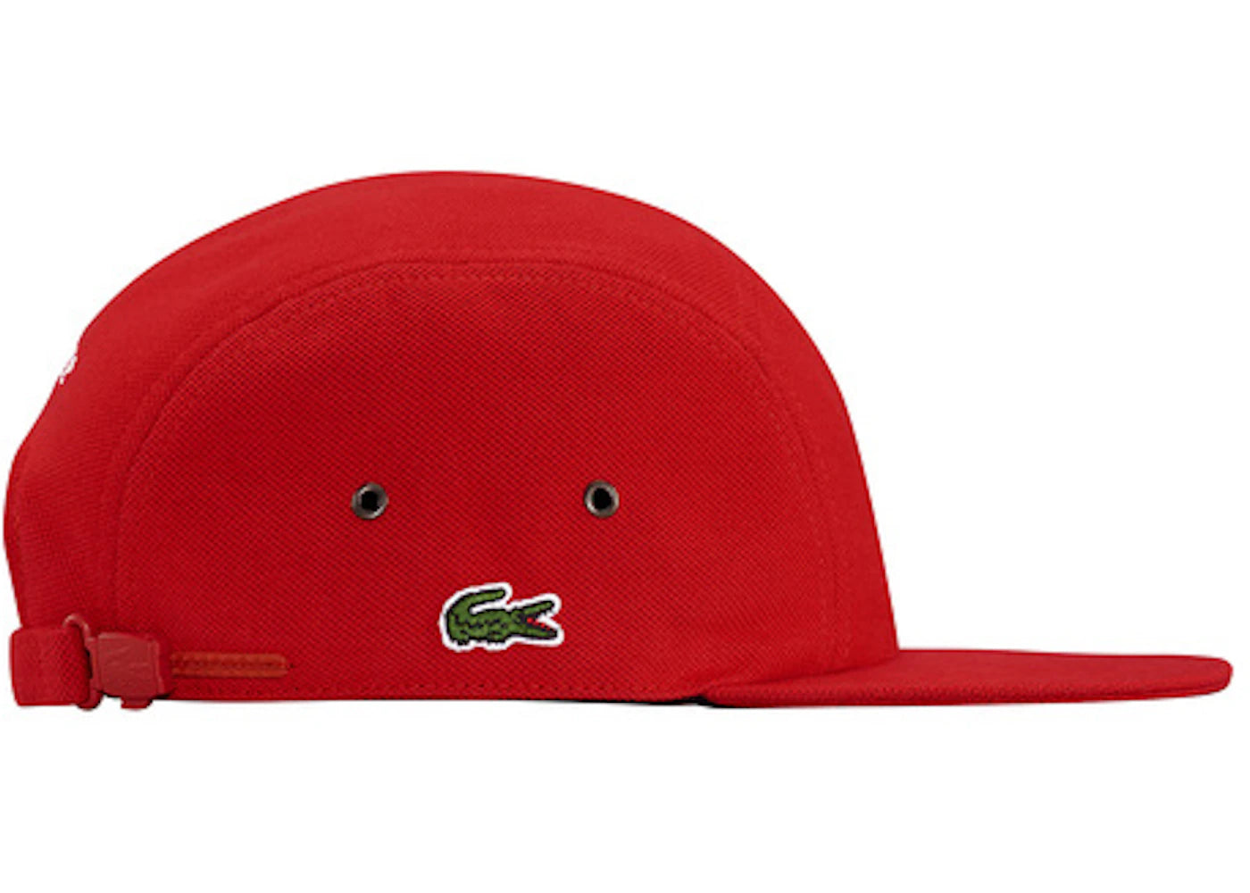 Supreme Lacoste Pique Knit Camp Cap Red