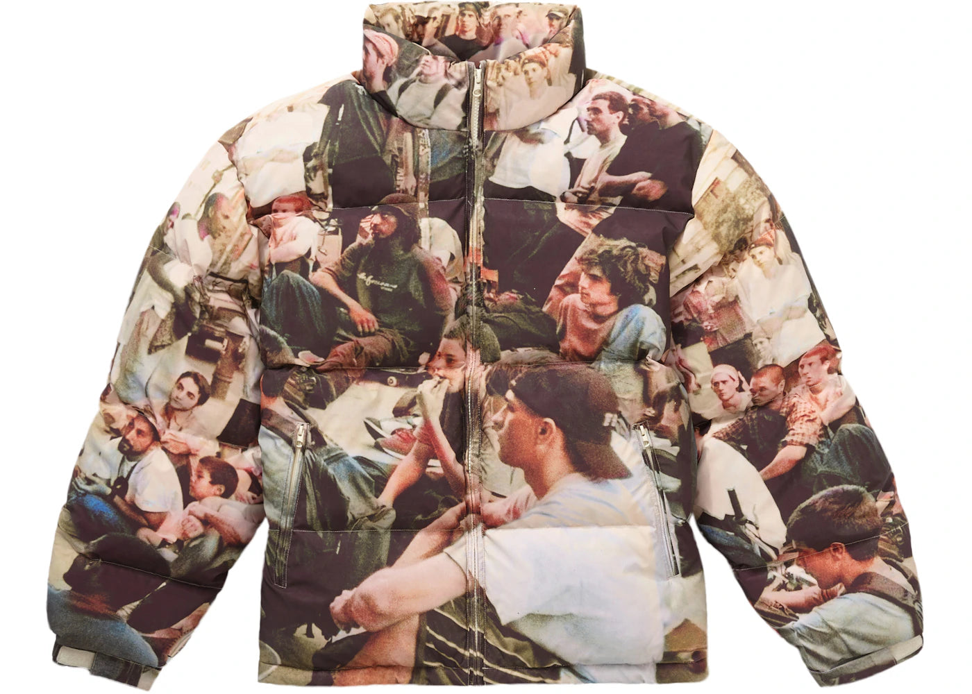 Supreme Lafayette Reflective Down Jacket Multicolor