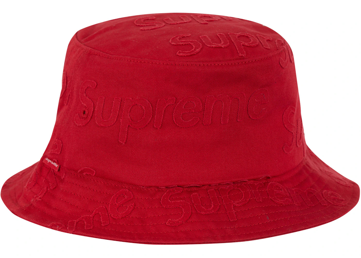 Supreme Lasered Twill Crusher Red