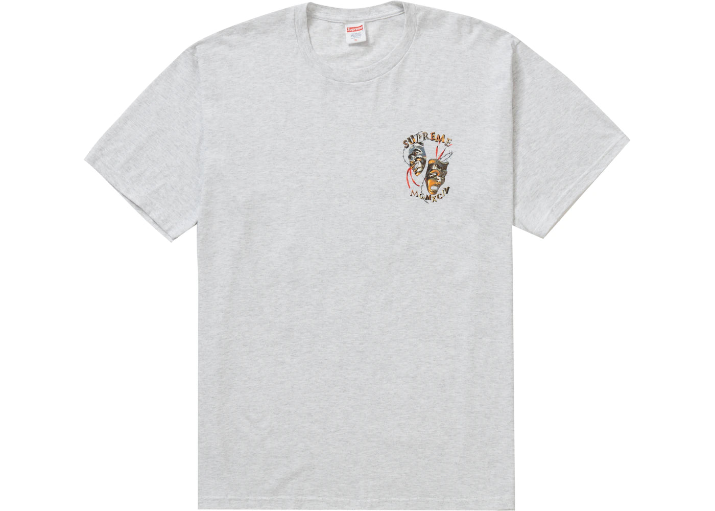 Supreme Laugh Now Tee Ash Grey