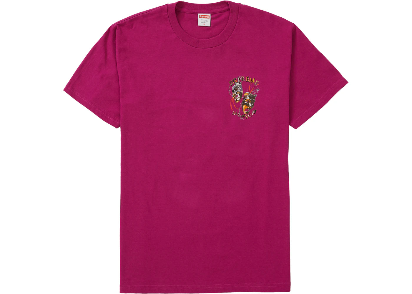 Supreme Laugh Now Tee Magenta