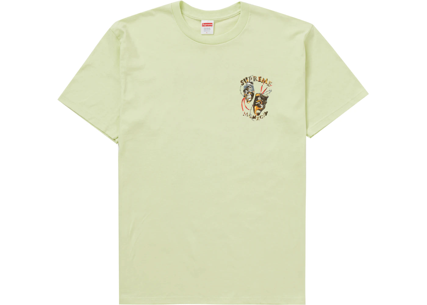 Supreme Laugh Now Tee Pale Mint