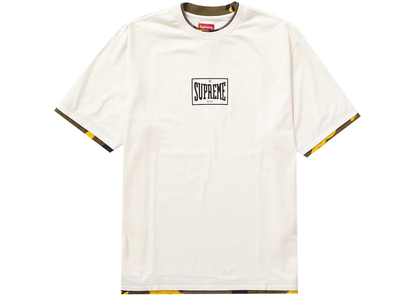 Supreme Layered S/S Top Natural