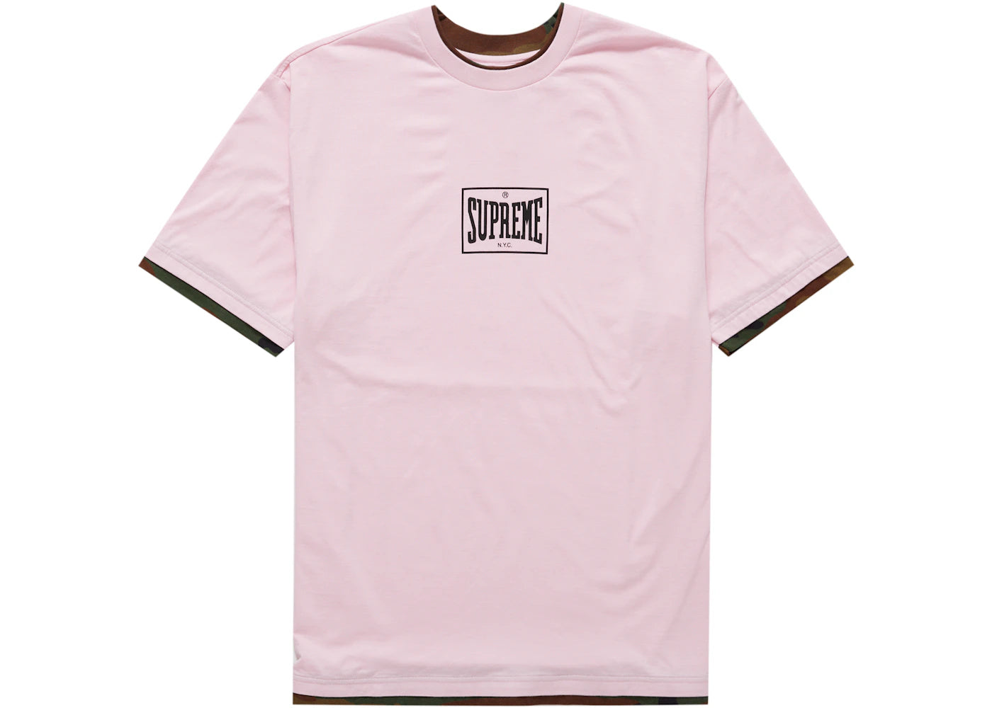 Supreme Layered S/S Top Pink