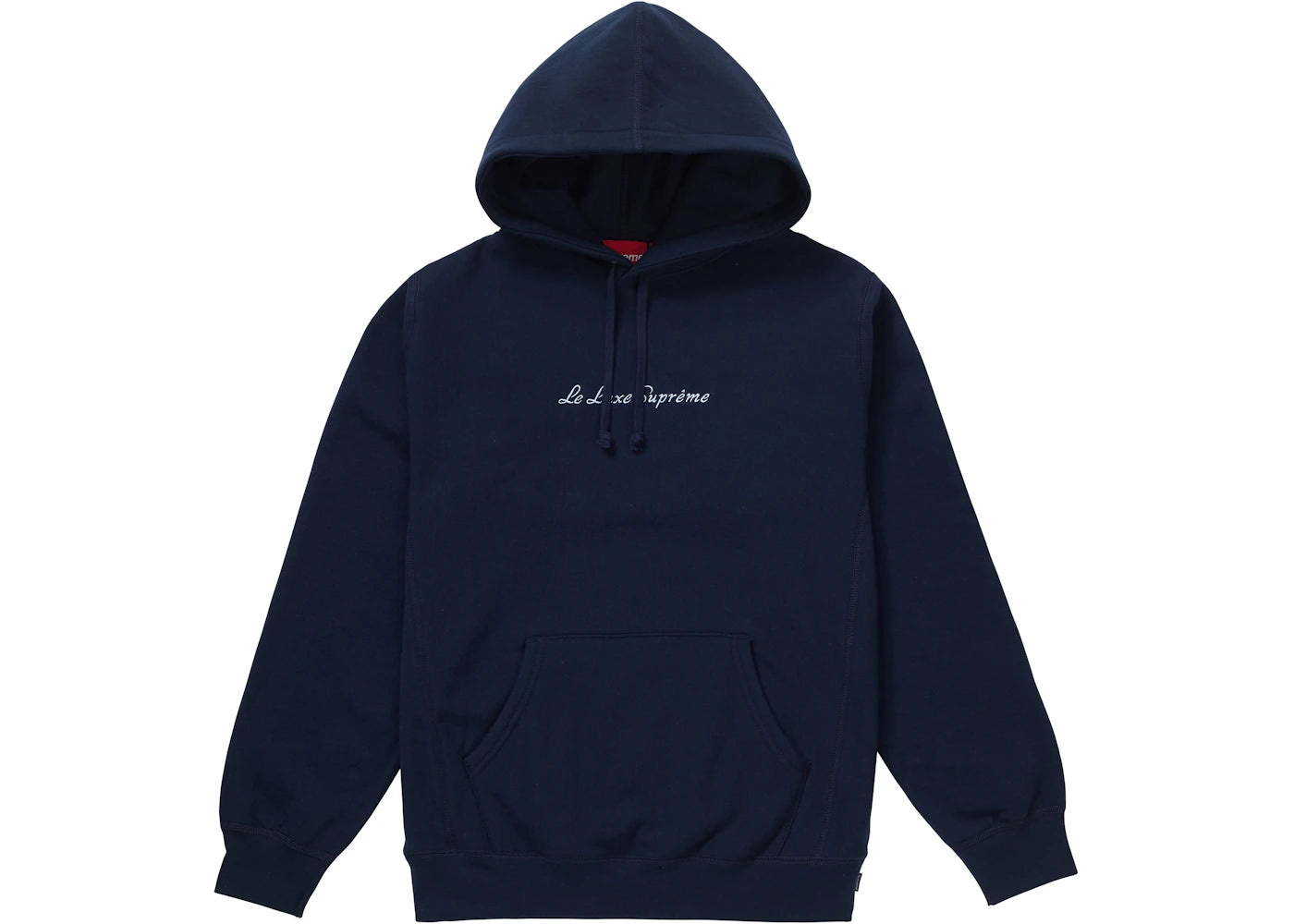 Supreme Le Luxe Hooded Sweatshirt Navy