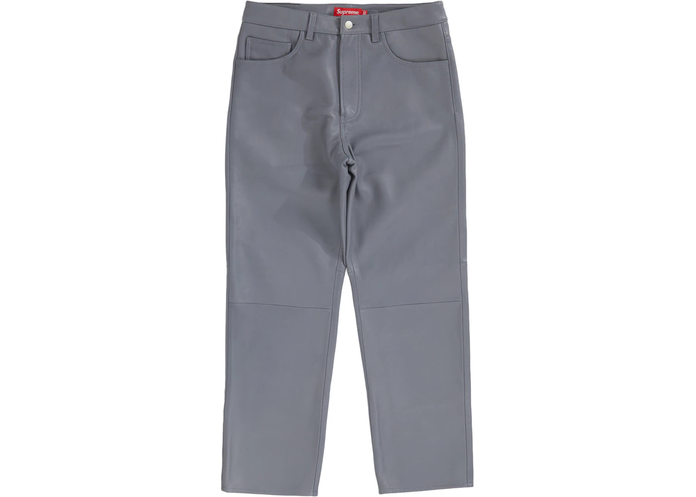 Supreme Leather 5-Pocket Jean (FW22) Grey