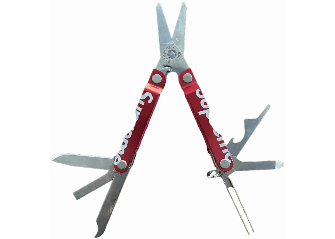 Supreme Leather Micra Multitool Red