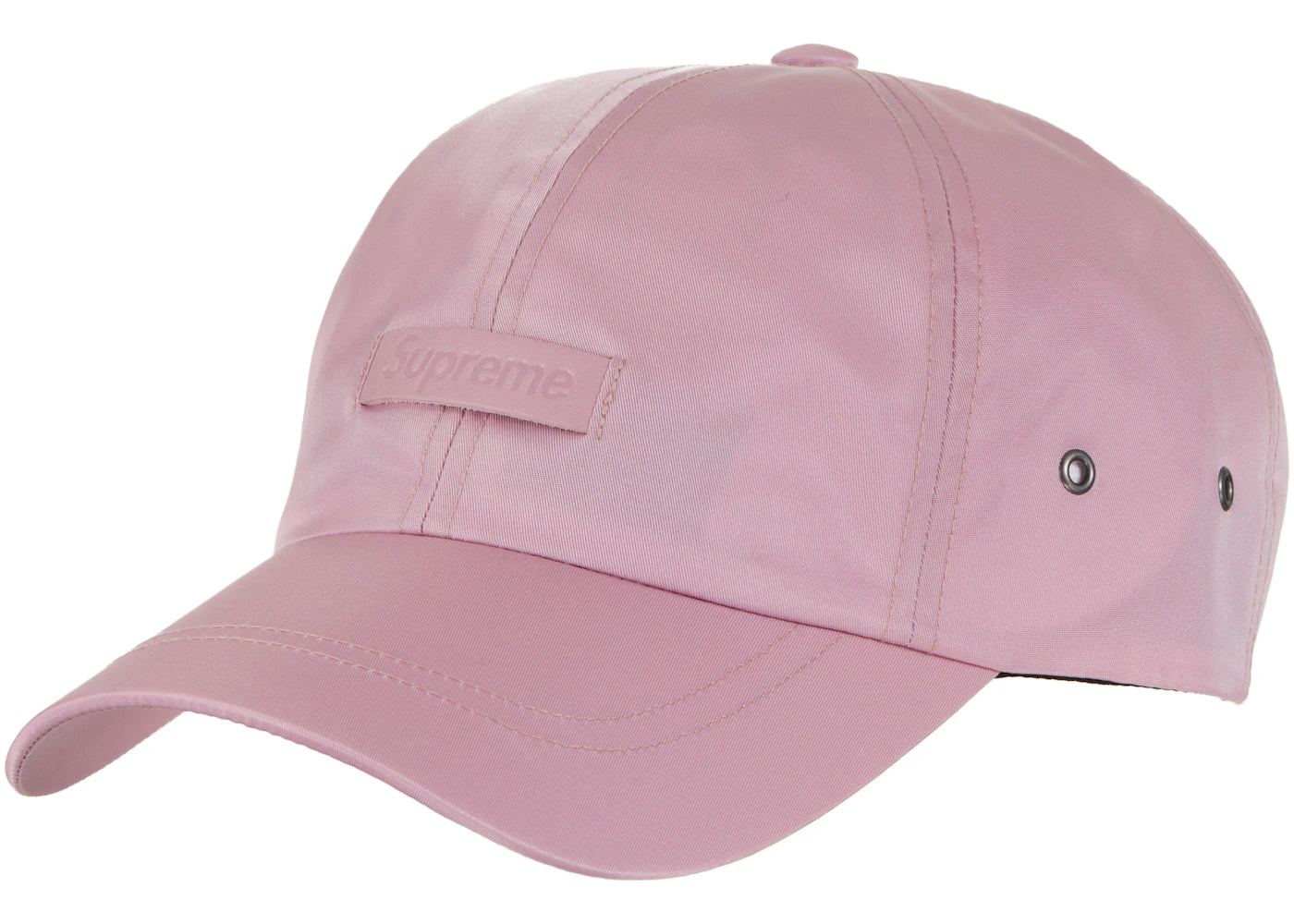 Supreme Leather Patch 6-Panel Dusty Pink