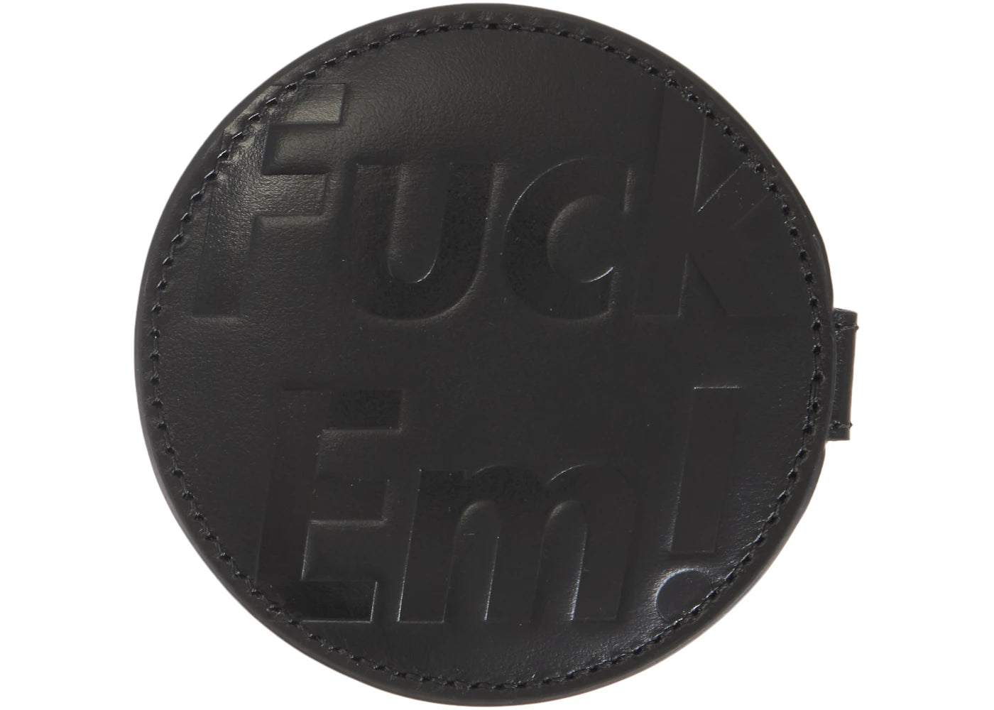 Supreme Leather Pocket Mirror Black 最安値 SUPREME LEATHER POCKET