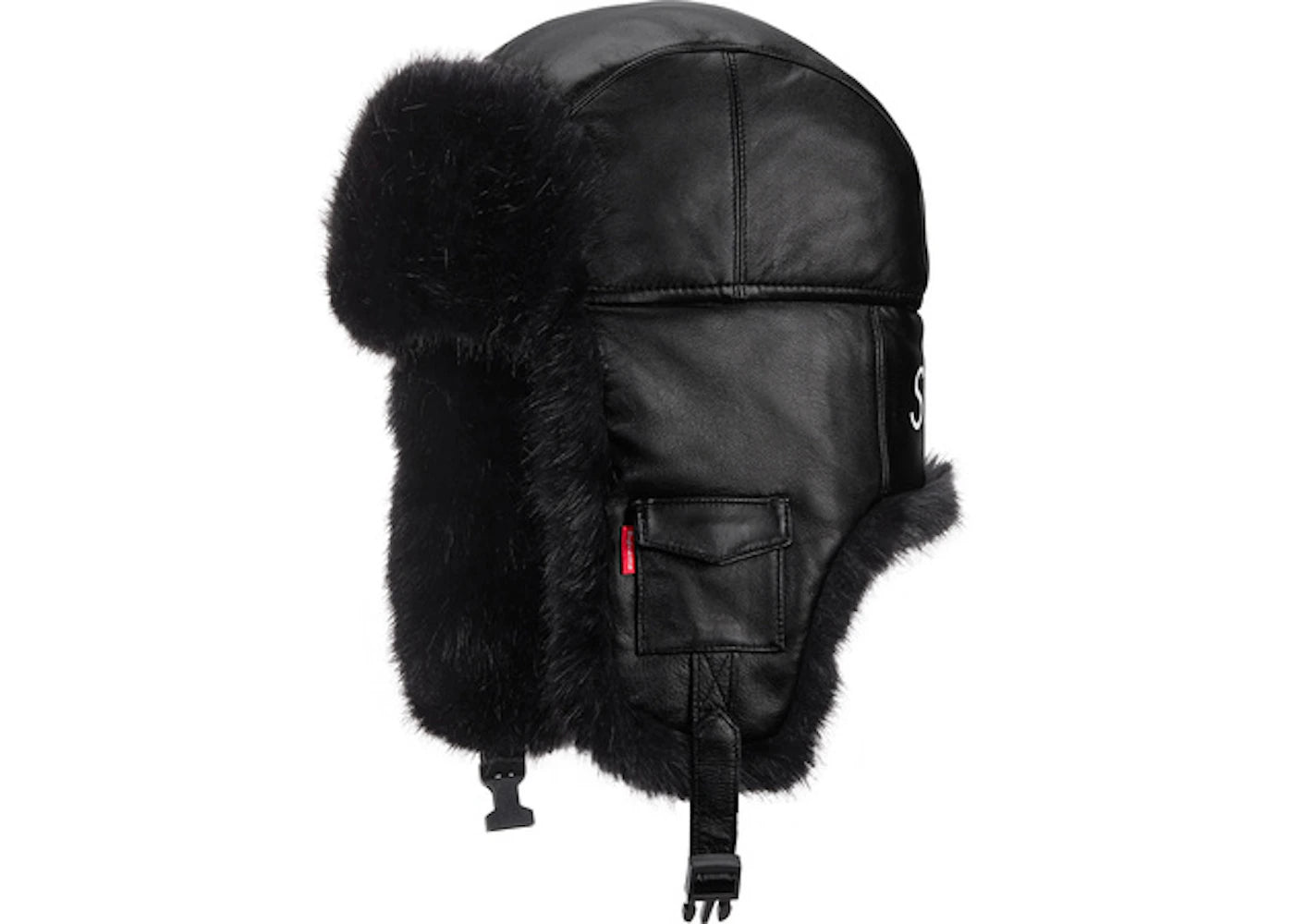 Supreme Leather Trooper Black