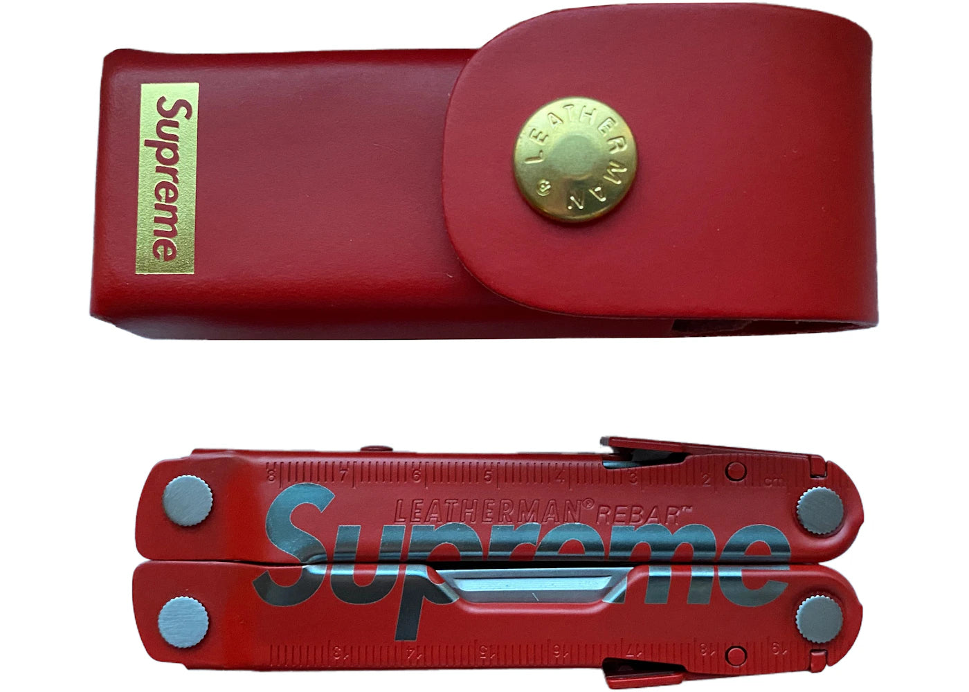 Supreme Leatherman Rebar Red