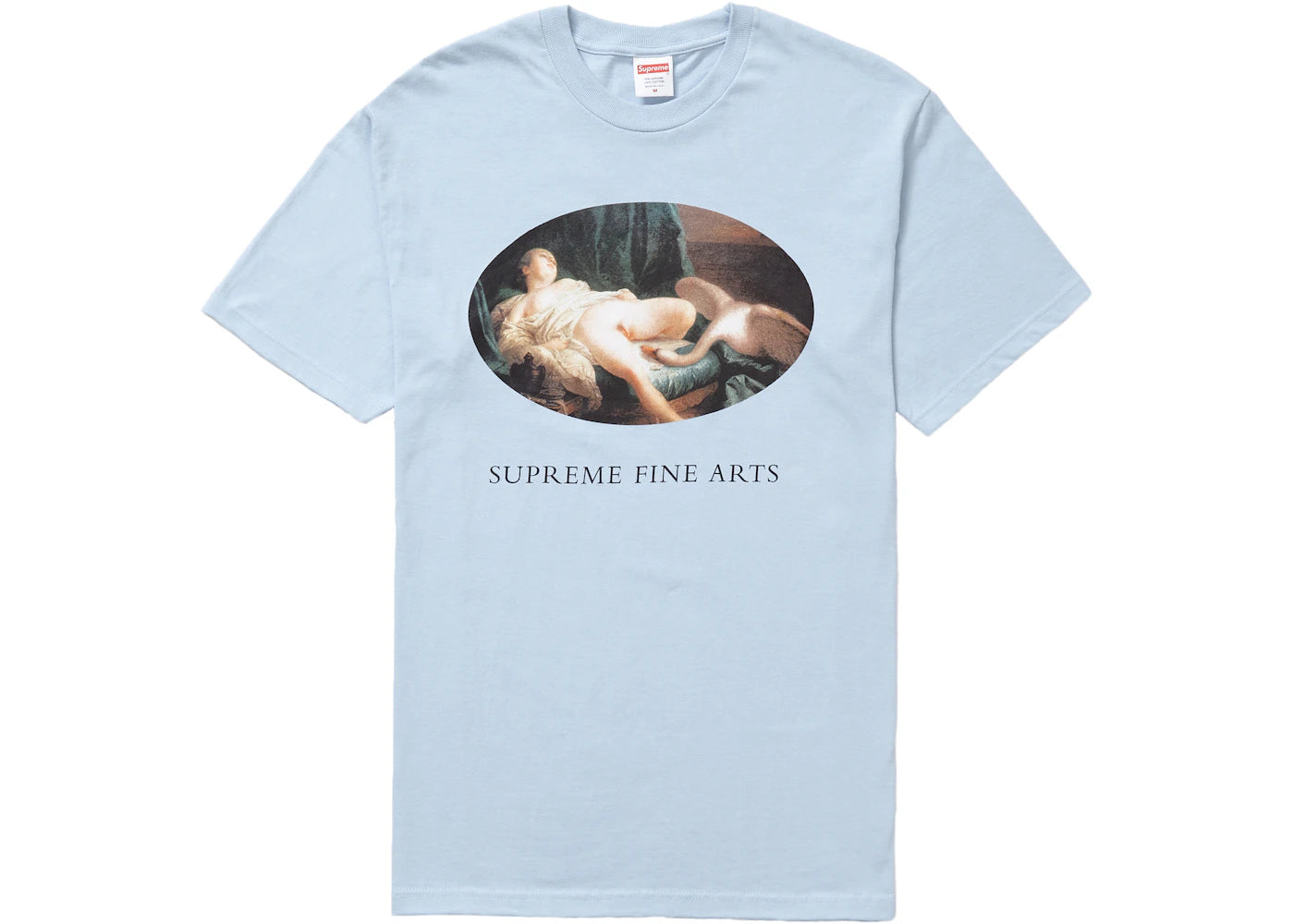 Supreme Leda and the Swan Tee Light Blue
