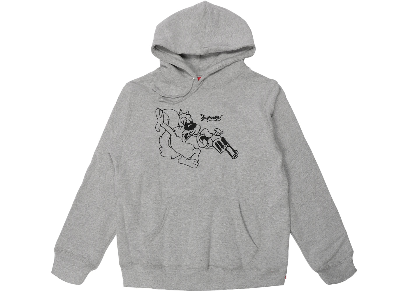Supreme Lee Hooded Sweatshirt Heather Grey
